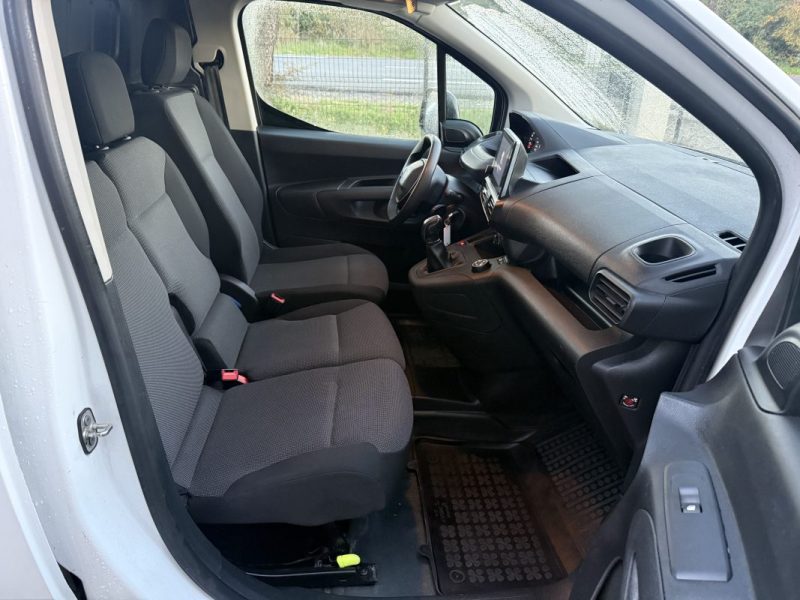 PEUGEOT PARTNER 1000KG BLUEHDI 100CH 3 PLACES  2021 CAR PLAY CAMERA GRIP MODE 10825HT