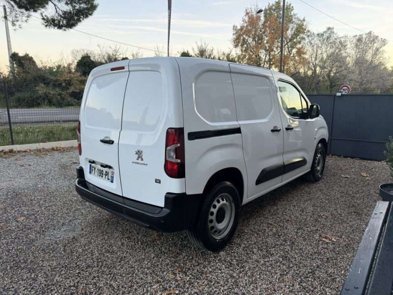PEUGEOT PARTNER 1000KG BLUEHDI 100CH 3 PLACES  2021 CAR PLAY CAMERA GRIP MODE 10825HT
