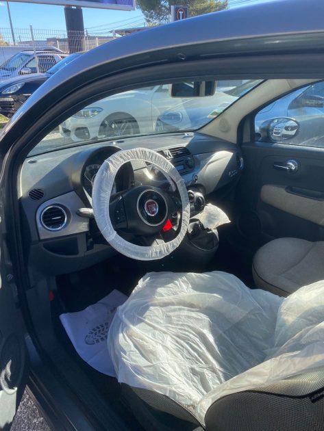 FIAT 500 1.2 8V 69CH S&S BI-COLOR GRISE 2012