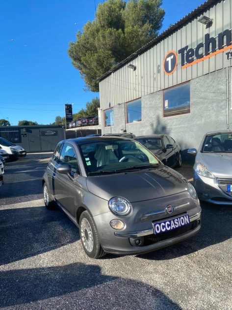 FIAT 500 1.2 8V 69CH S&S BI-COLOR GRISE 2012
