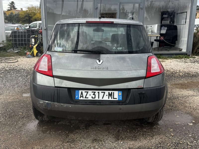 RENAULT MEGANE PACK AUTHENTIQUE 1.6 16V BOITE AUTOMATIQUE PROACTIVE 2003