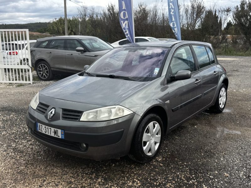 RENAULT MEGANE PACK AUTHENTIQUE 1.6 16V BOITE AUTOMATIQUE PROACTIVE 2003