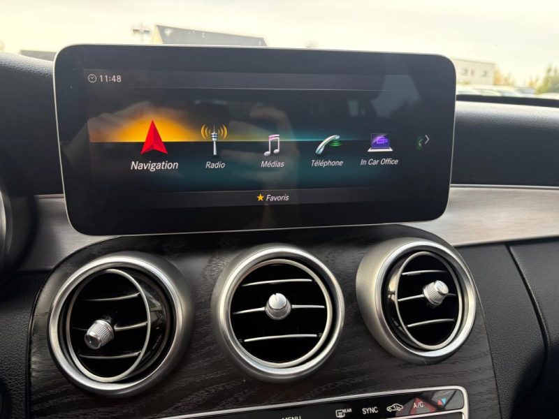 MERCEDES CLASSE C 200 CDI 150CH BUSINESS LINE - 🖥️ Apple CarPlay - ✅ Reprise possible 