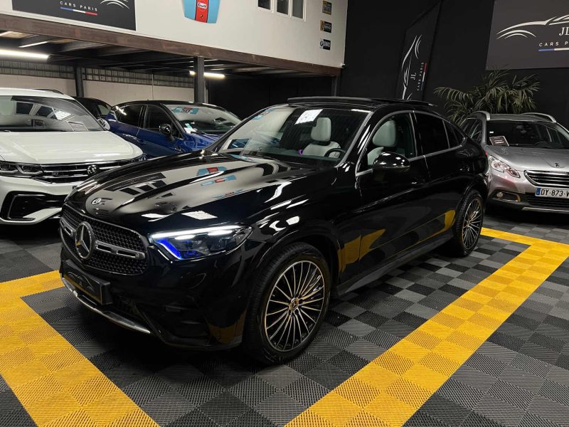 MAGNIFIQUE MERCEDES GLC COUPÉ 220D AMG LINE 9G-TRONIC 197 CH (TOIT OUVRANT, CUIR, PACK AMG LINE)