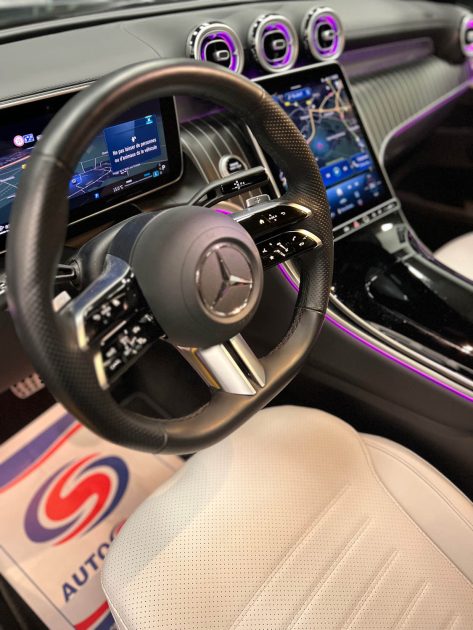 MAGNIFIQUE MERCEDES GLC COUPÉ 220D AMG LINE 9G-TRONIC 197 CH (TOIT OUVRANT, CUIR, PACK AMG LINE)