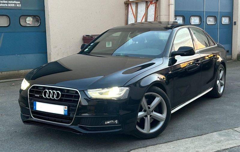 AUDI A4 3.0 V6 TDI 245CH CLEAN DIESEL DPF SLINE QUATTRO S TRONIC 7  2013
