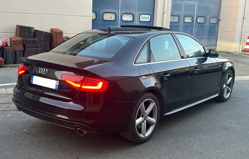 AUDI A4 3.0 V6 TDI 245CH CLEAN DIESEL DPF SLINE QUATTRO S TRONIC 7  2013