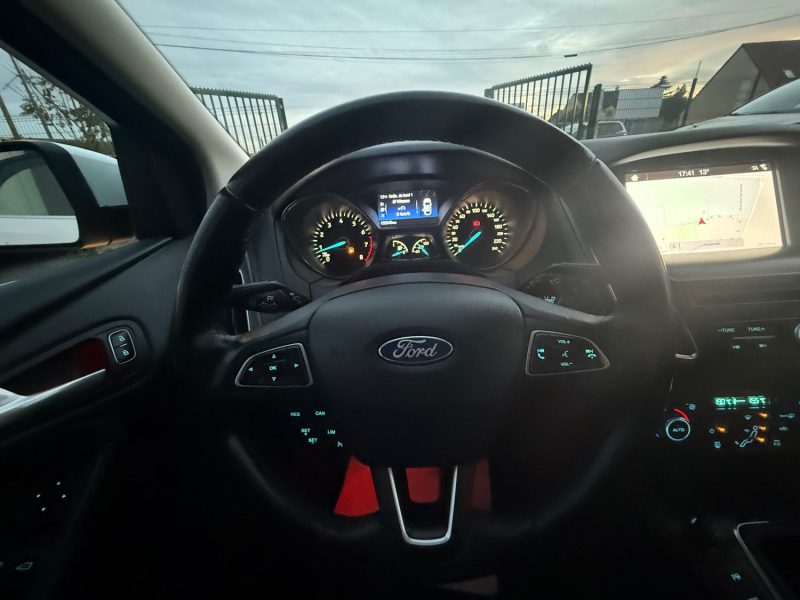 FORD FOCUS 3 PHASE 2 1.0I - 12V TURBO 125CV  2017