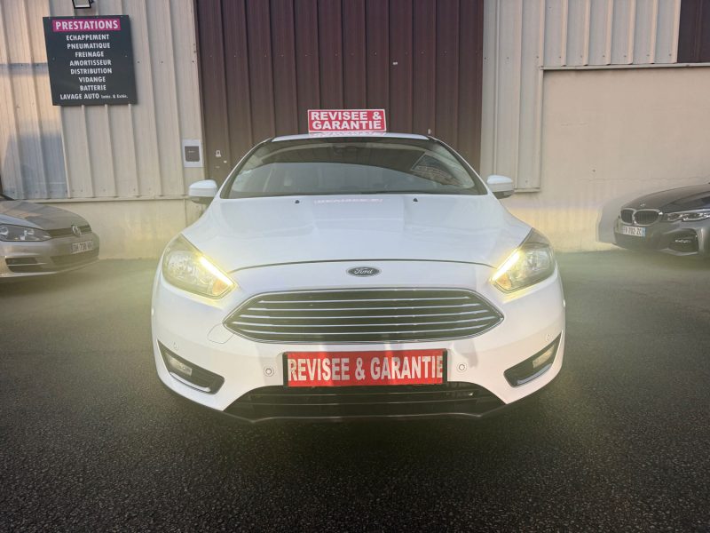 FORD FOCUS 3 PHASE 2 1.0I - 12V TURBO 125CV  2017