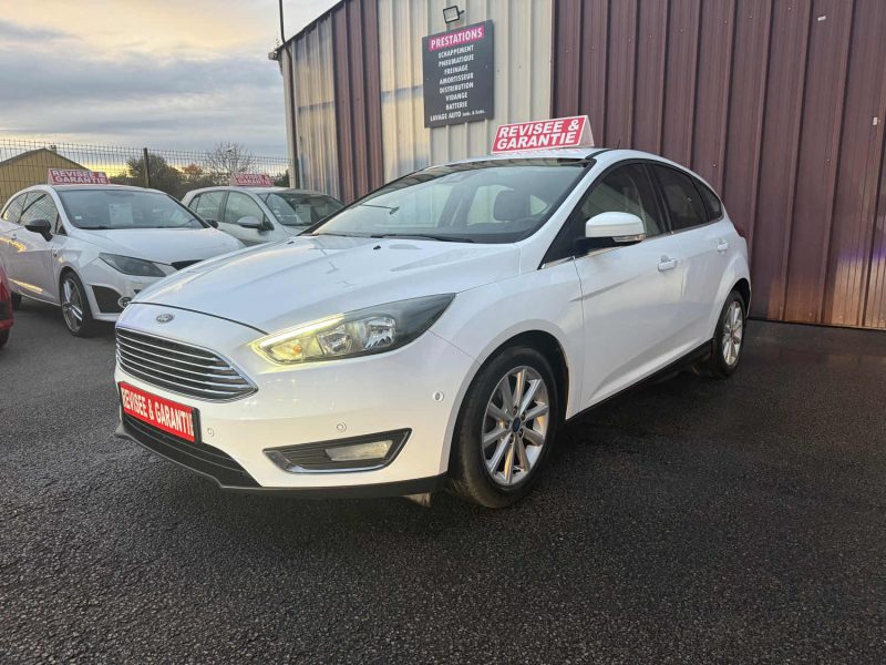 FORD FOCUS 3 PHASE 2 1.0I - 12V TURBO 125CV  2017