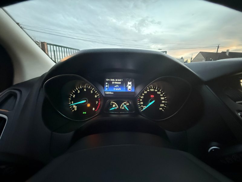 FORD FOCUS 3 PHASE 2 1.0I - 12V TURBO 125CV  2017