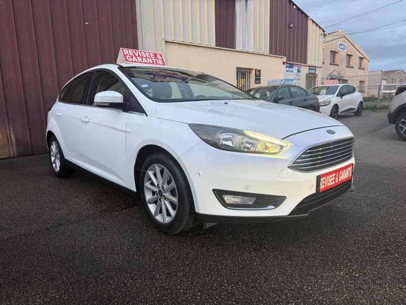 FORD FOCUS 3 PHASE 2 1.0I - 12V TURBO 125CV  2017