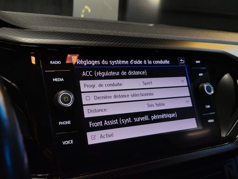 VOLKSWAGEN T-CROSS 1.0 TSI 95CH LOUNGE CARPLAY / RADARS AV AR / ANGLES MORTS 