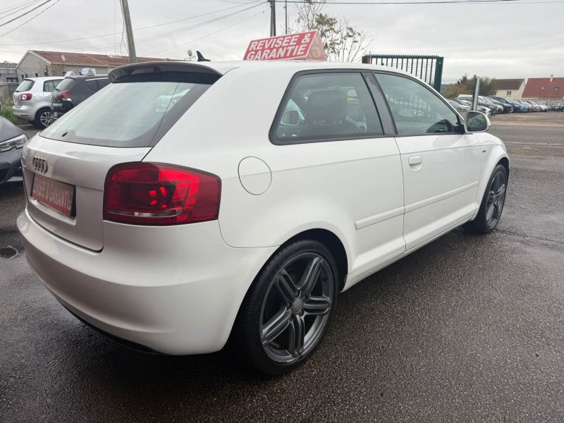 AUDI A3 2.0 TDI 140CV - 16V TURBO AMBIENTE S-TRONIC BOITE AUTOMATIQUE  2009