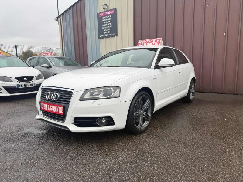 AUDI A3 2.0 TDI 140CV - 16V TURBO AMBIENTE S-TRONIC BOITE AUTOMATIQUE  2009