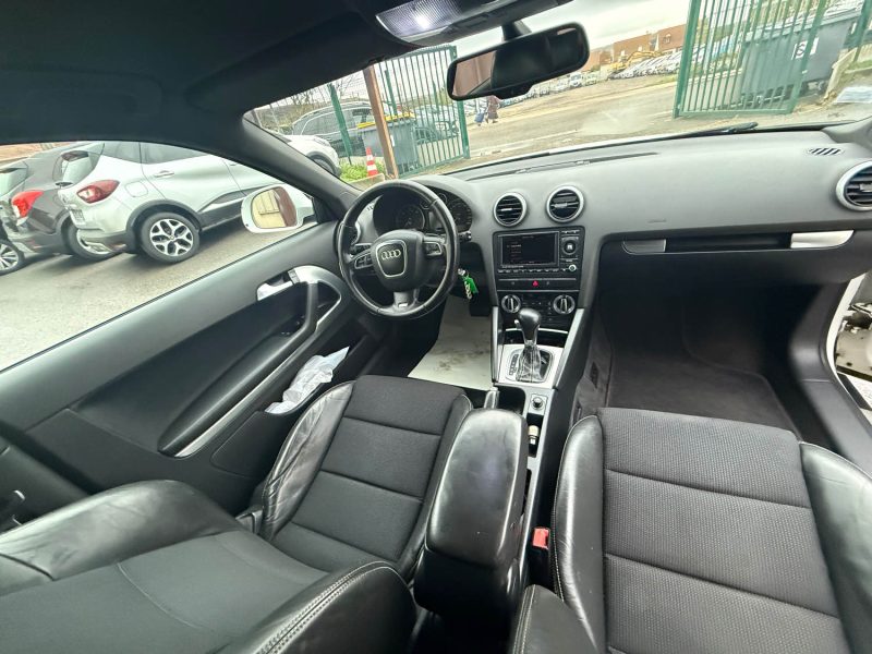 AUDI A3 2.0 TDI 140CV - 16V TURBO AMBIENTE S-TRONIC BOITE AUTOMATIQUE  2009