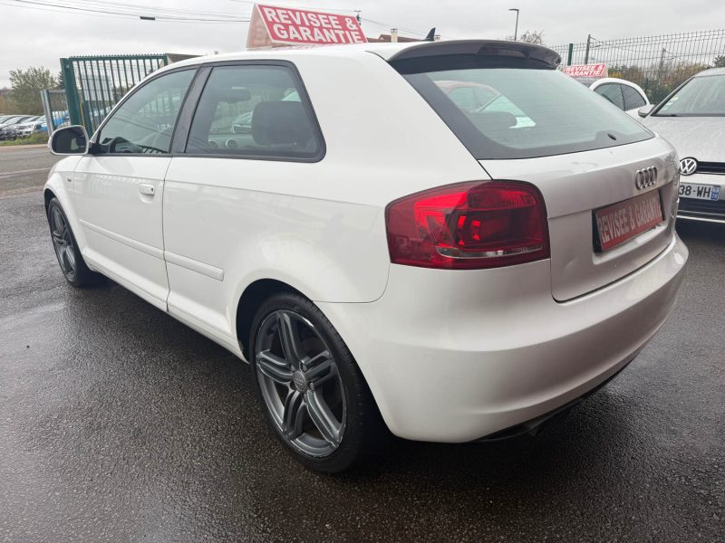 AUDI A3 2.0 TDI 140CV - 16V TURBO AMBIENTE S-TRONIC BOITE AUTOMATIQUE  2009