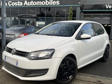 VOLKSWAGEN POLO 5 V 1.2 60 Cv 5 PORTES / CLIMATISATION 1ERE MAIN CRIT AIR 1 - GARANTIE 1 AN