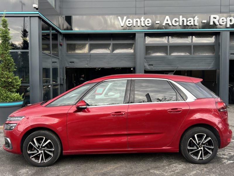 CITROEN C4 SPACETOURER 1.5 HDI 130 BOITE AUTO EAT8 / APPLE CARPLAY & ANDROID CAMERA - GARANTIE 1 AN