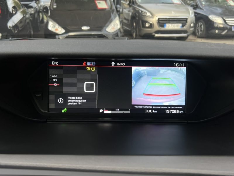CITROEN C4 SPACETOURER 1.5 HDI 130 BOITE AUTO EAT8 / APPLE CARPLAY & ANDROID CAMERA - GARANTIE 1 AN