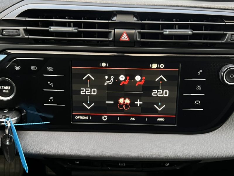 CITROEN C4 SPACETOURER 1.5 HDI 130 BOITE AUTO EAT8 / APPLE CARPLAY & ANDROID CAMERA - GARANTIE 1 AN