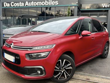 CITROEN C4 SPACETOURER 1.5 HDI 130 BOITE AUTO EAT8 / APPLE CARPLAY & ANDROID CAMERA - GARANTIE 1 AN