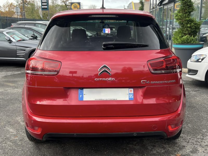 CITROEN C4 SPACETOURER 1.5 HDI 130 BOITE AUTO EAT8 / APPLE CARPLAY & ANDROID CAMERA - GARANTIE 1 AN