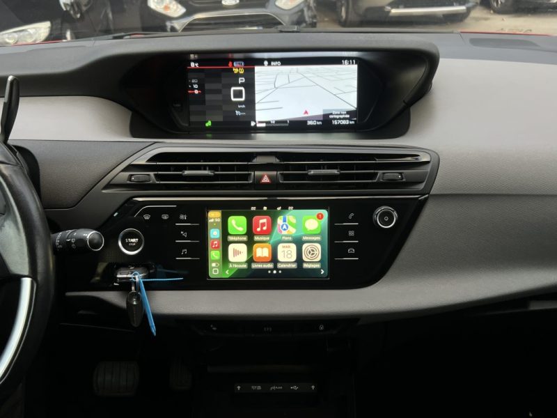 CITROEN C4 SPACETOURER 1.5 HDI 130 BOITE AUTO EAT8 / APPLE CARPLAY & ANDROID CAMERA - GARANTIE 1 AN