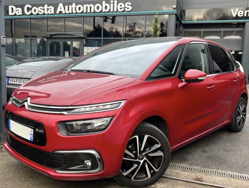 CITROEN C4 SPACETOURER 1.5 HDI 130 BOITE AUTO EAT8 / APPLE CARPLAY & ANDROID CAMERA - GARANTIE 1 AN