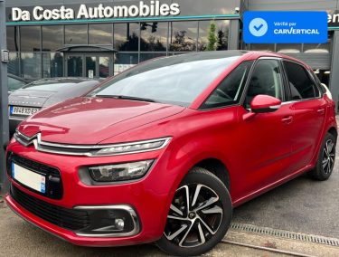 CITROEN C4 SPACETOURER 1.5 HDI 130 BOITE AUTO EAT8 / APPLE CARPLAY & ANDROID CAMERA - GARANTIE 1 AN