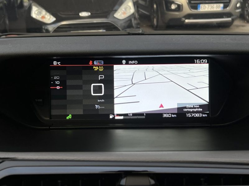 CITROEN C4 SPACETOURER 1.5 HDI 130 BOITE AUTO EAT8 / APPLE CARPLAY & ANDROID CAMERA - GARANTIE 1 AN