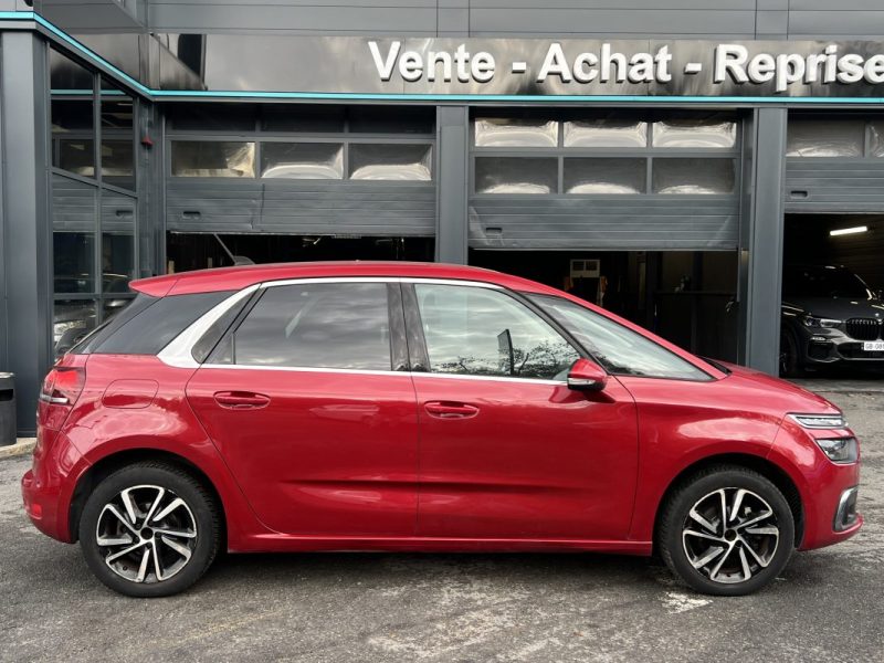 CITROEN C4 SPACETOURER 1.5 HDI 130 BOITE AUTO EAT8 / APPLE CARPLAY & ANDROID CAMERA - GARANTIE 1 AN