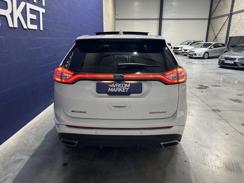 FORD EDGE SPORT 2.0 TDCI 210ch - SUIVI COMPLET / TOIT OUVRANT / CAMERA / SIEGES ELECTRIQUES / BLUETO
