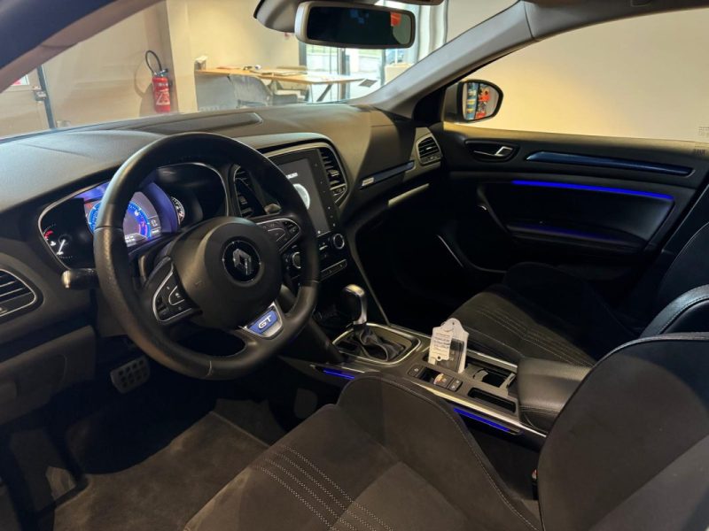 RENAULT MEGANE IV  1.6 TCE 205 EDC GT 4CONTROL / APPLE CARPLAY / REG ADAPTATIF /  ENTRETIEN RENAULT  2018