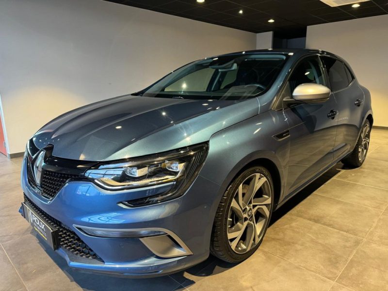 RENAULT MEGANE IV  1.6 TCE 205 EDC GT 4CONTROL / APPLE CARPLAY / REG ADAPTATIF /  ENTRETIEN RENAULT  2018
