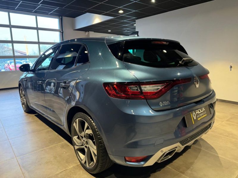 RENAULT MEGANE IV  1.6 TCE 205 EDC GT 4CONTROL / APPLE CARPLAY / REG ADAPTATIF /  ENTRETIEN RENAULT  2018