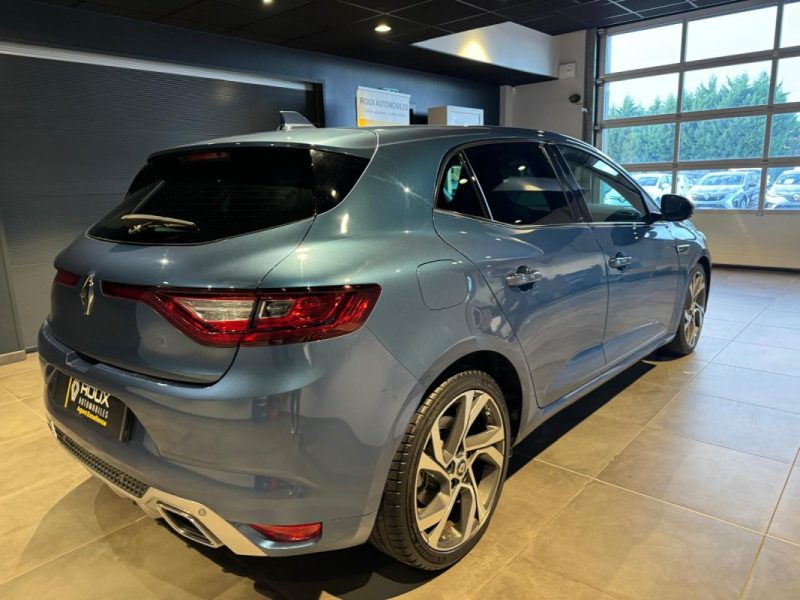 RENAULT MEGANE IV  1.6 TCE 205 EDC GT 4CONTROL / APPLE CARPLAY / REG ADAPTATIF /  ENTRETIEN RENAULT  2018
