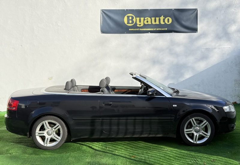 AUDI A4 CABRIOLET 2.7 TDI 180 CV V6 AMBITION LUXE BVA / CAPOTE NEUVE / ORIGINE FRANCE 