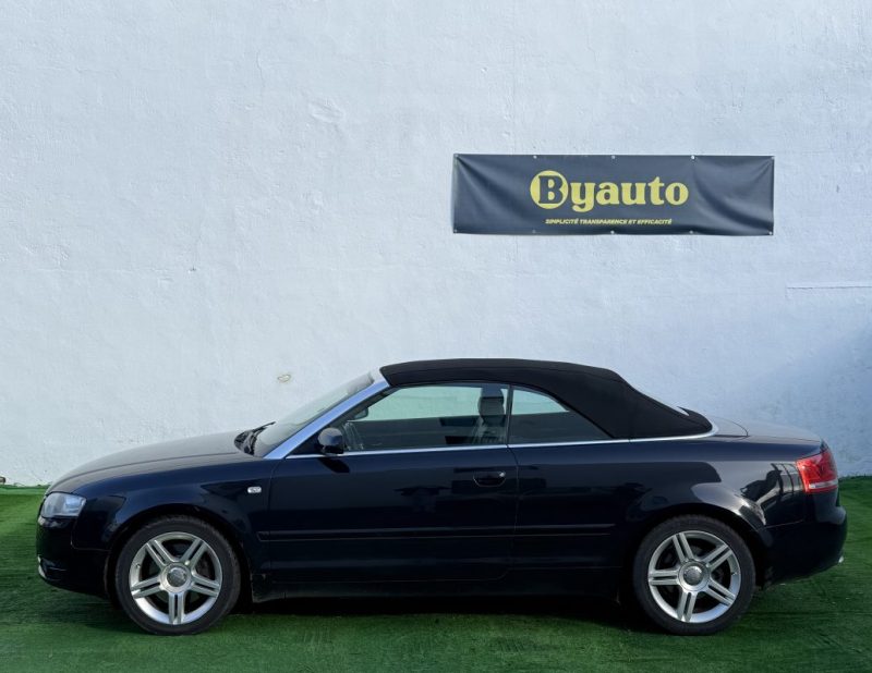 AUDI A4 CABRIOLET 2.7 TDI 180 CV V6 AMBITION LUXE BVA / CAPOTE NEUVE / ORIGINE FRANCE 