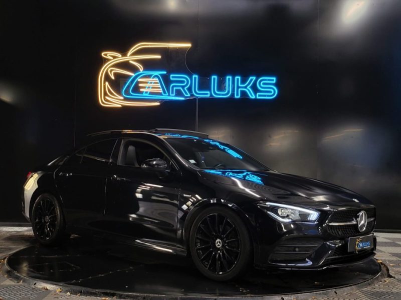 MERCEDES-BENZ CLA 220D 190CV EDITION BLACK TOITOUVRANT / LUMIERES D\'AMBIANCES / SIEGES CHAUFFANTS