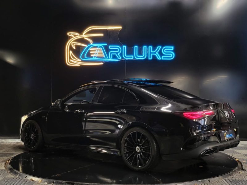 MERCEDES-BENZ CLA 220D 190CV EDITION BLACK TOITOUVRANT / LUMIERES D\'AMBIANCES / SIEGES CHAUFFANTS