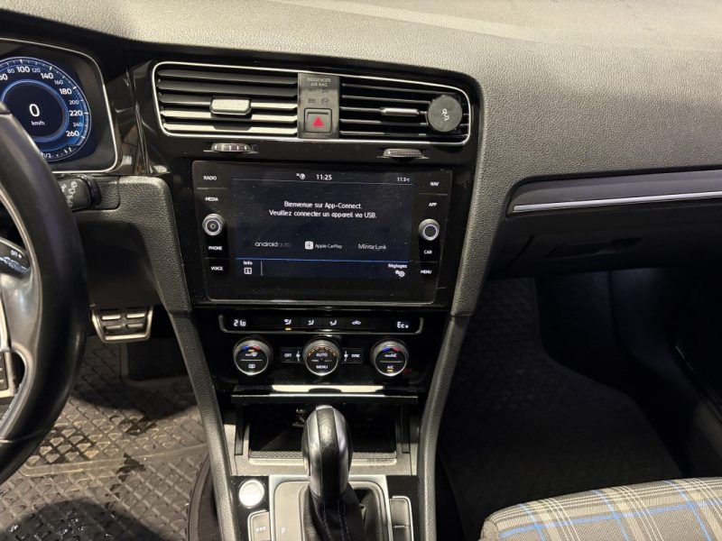 Volkswagen Golf 7 GTE  204ch - Suivi Constructeur - Caméra AR - Virtual Cockpit - Sièges chauffants