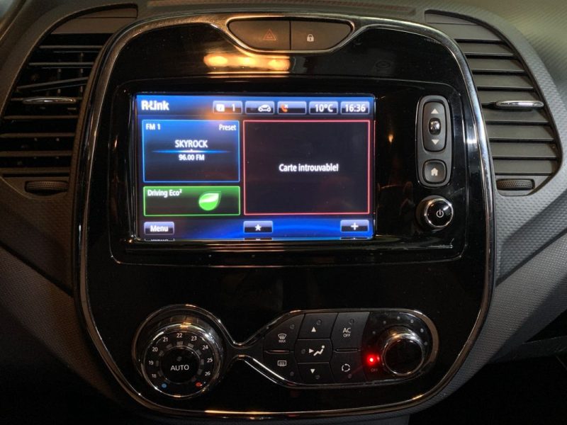 RENAULT CAPTUR 1.2 TCE 120cv BVA6 - 122 500km - Caméra de recul 