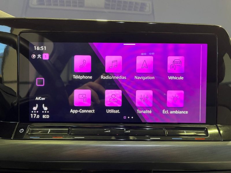 VOLKSWAGEN GOLF 8 1.4 EHYBRID 204CH STYLE DSG6 *** PACK LED / ENTRETIEN EXCLUSIF CONSTRUCTEUR ***