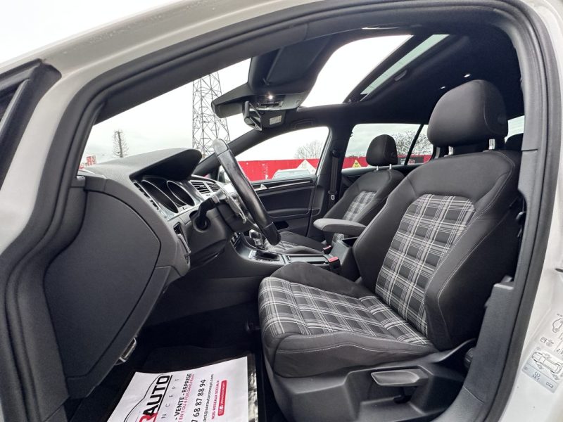 VOLKSWAGEN GOLF VII 2.0 TDI 184 GTD DSG6 - TOIT OUVRANT