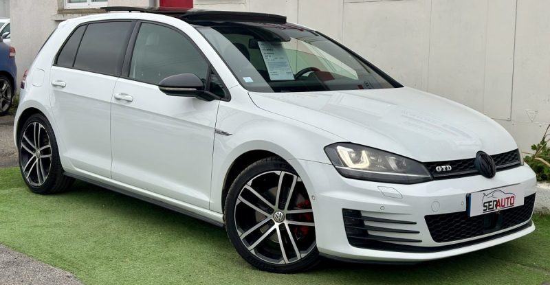 VOLKSWAGEN GOLF VII 2.0 TDI 184 GTD DSG6 - TOIT OUVRANT