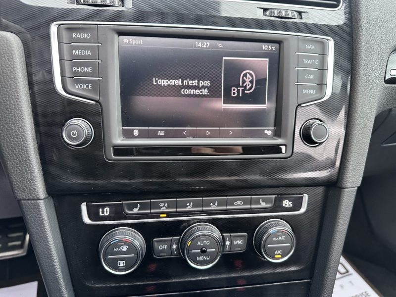 VOLKSWAGEN GOLF VII 2.0 TDI 184 GTD DSG6 - TOIT OUVRANT