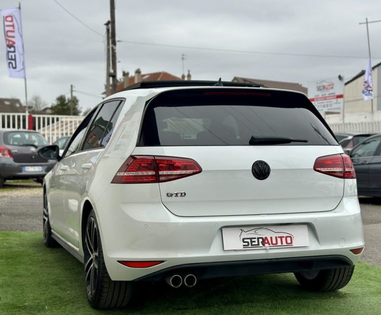 VOLKSWAGEN GOLF VII 2.0 TDI 184 GTD DSG6 - TOIT OUVRANT