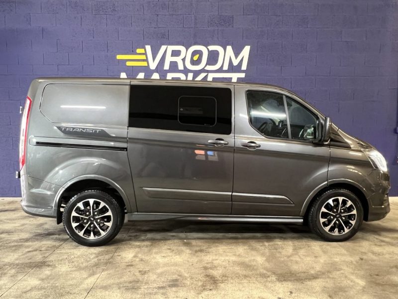 FORD TRANSIT CUSTOM  L1H1 2.0 170 CV - CABINE APPROFONDIE  - 32000KM