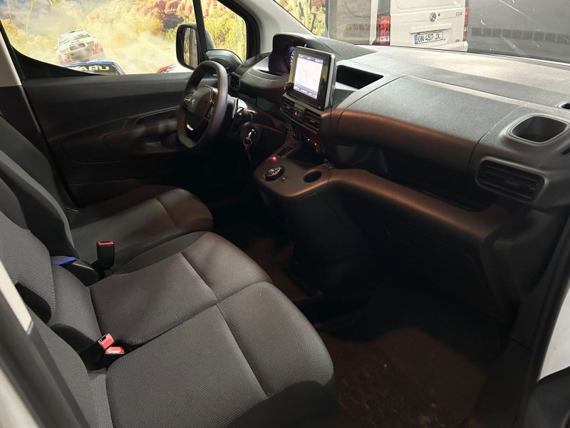 PEUGEOT PARTNER 3 STANDARD 650KG BLUEHDI 130CH S&S PREMIUM EAT8 2021